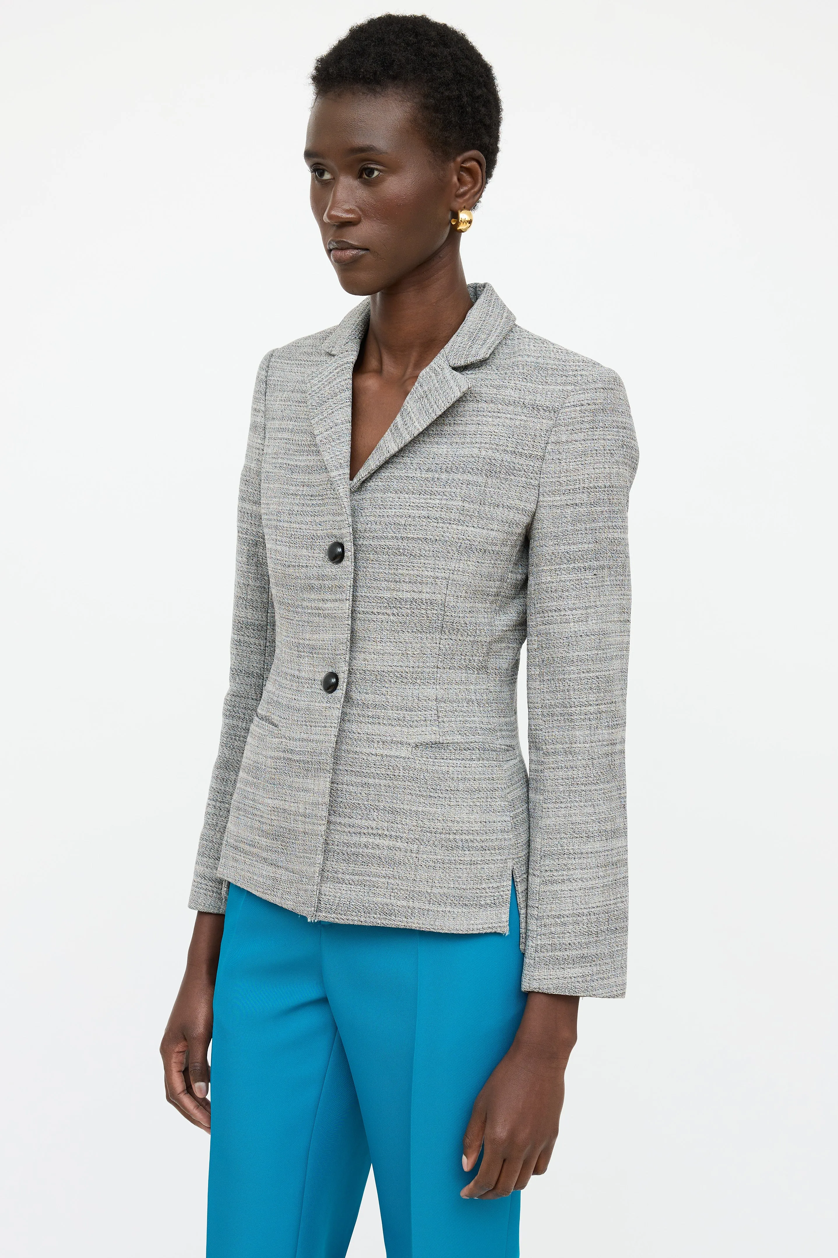 Wool Single Breasted Blazer sold by VSP Consignment product image thumbnail 3