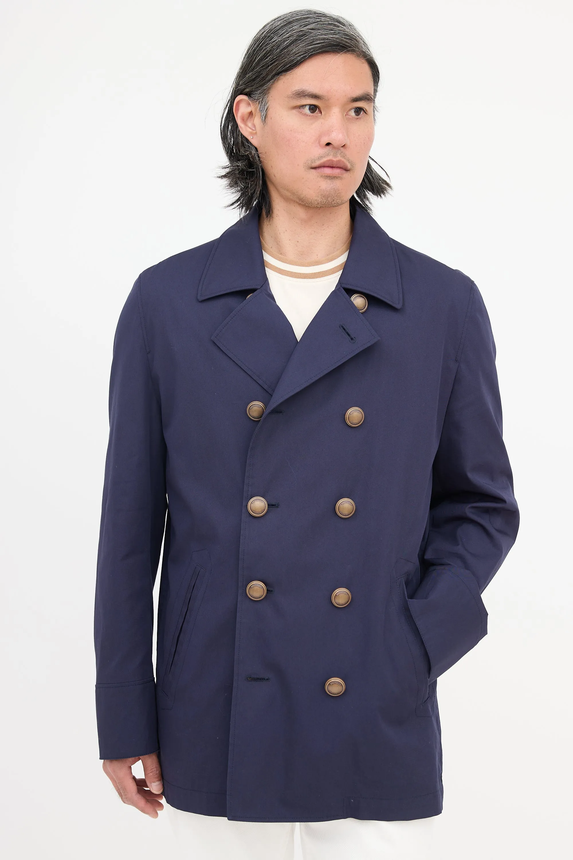 Double Breasted Short Coat sold by VSP Consignment