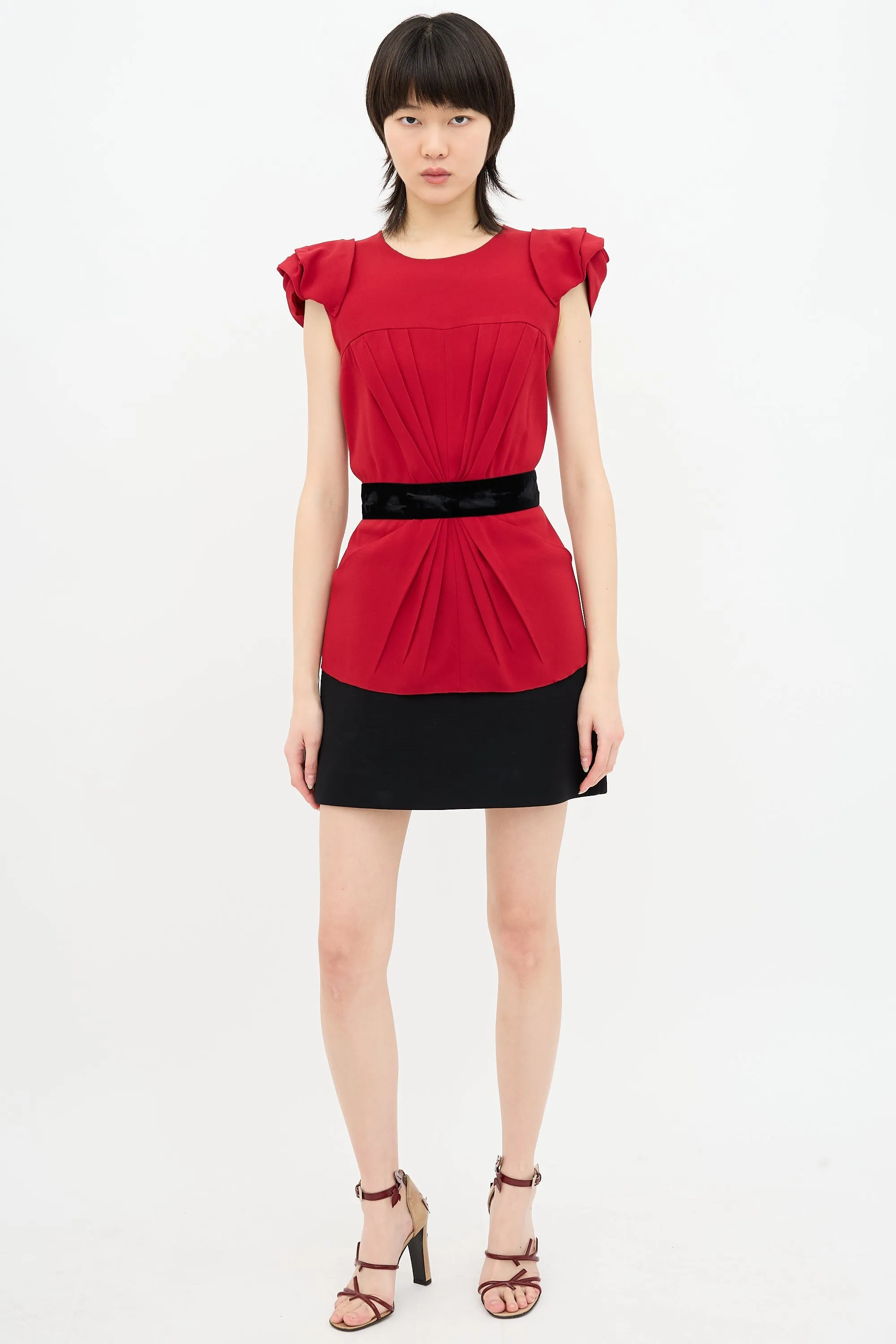 Pleated Top sold by VSP Consignment product image thumbnail 2