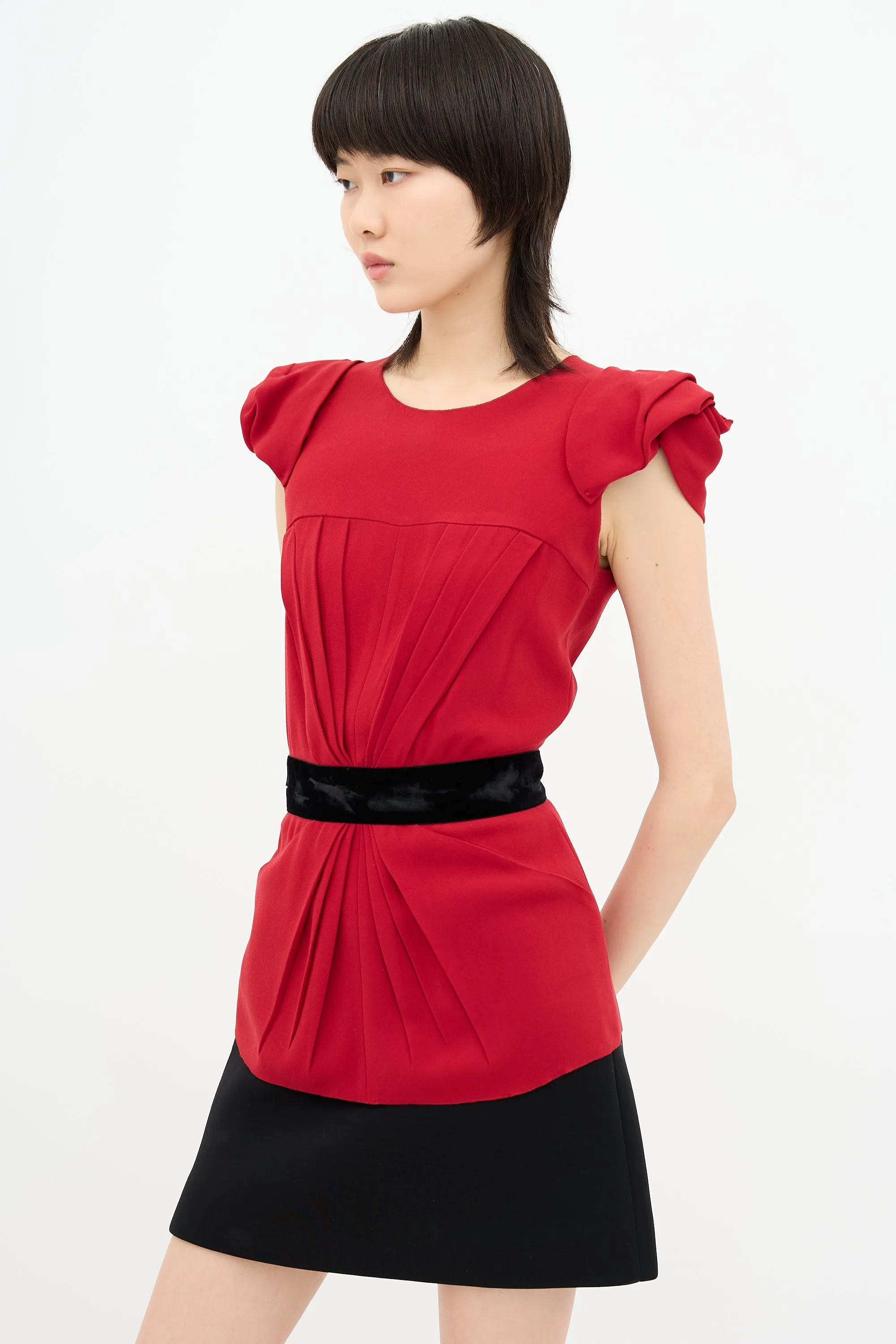 Pleated Top sold by VSP Consignment product image thumbnail 3