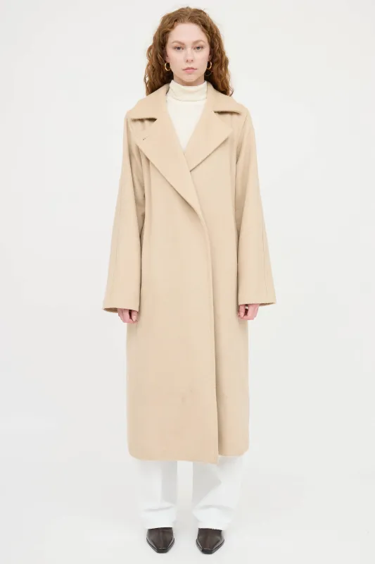 Wool Long Coat sold by VSP Consignment