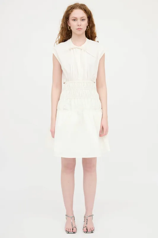 White Label Cotton Dress made by Proenza Schouler
