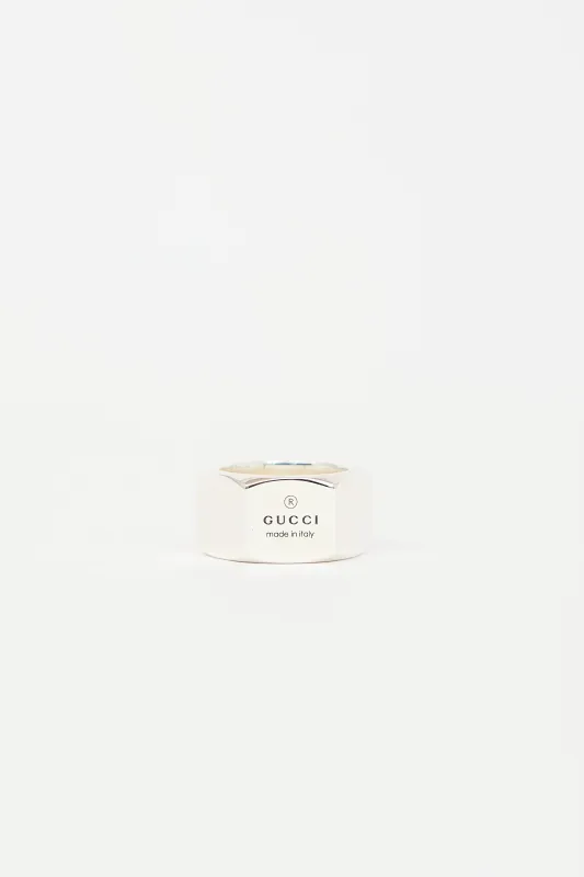 Sterling Silver Hexagon Ring sold by VSP Consignment