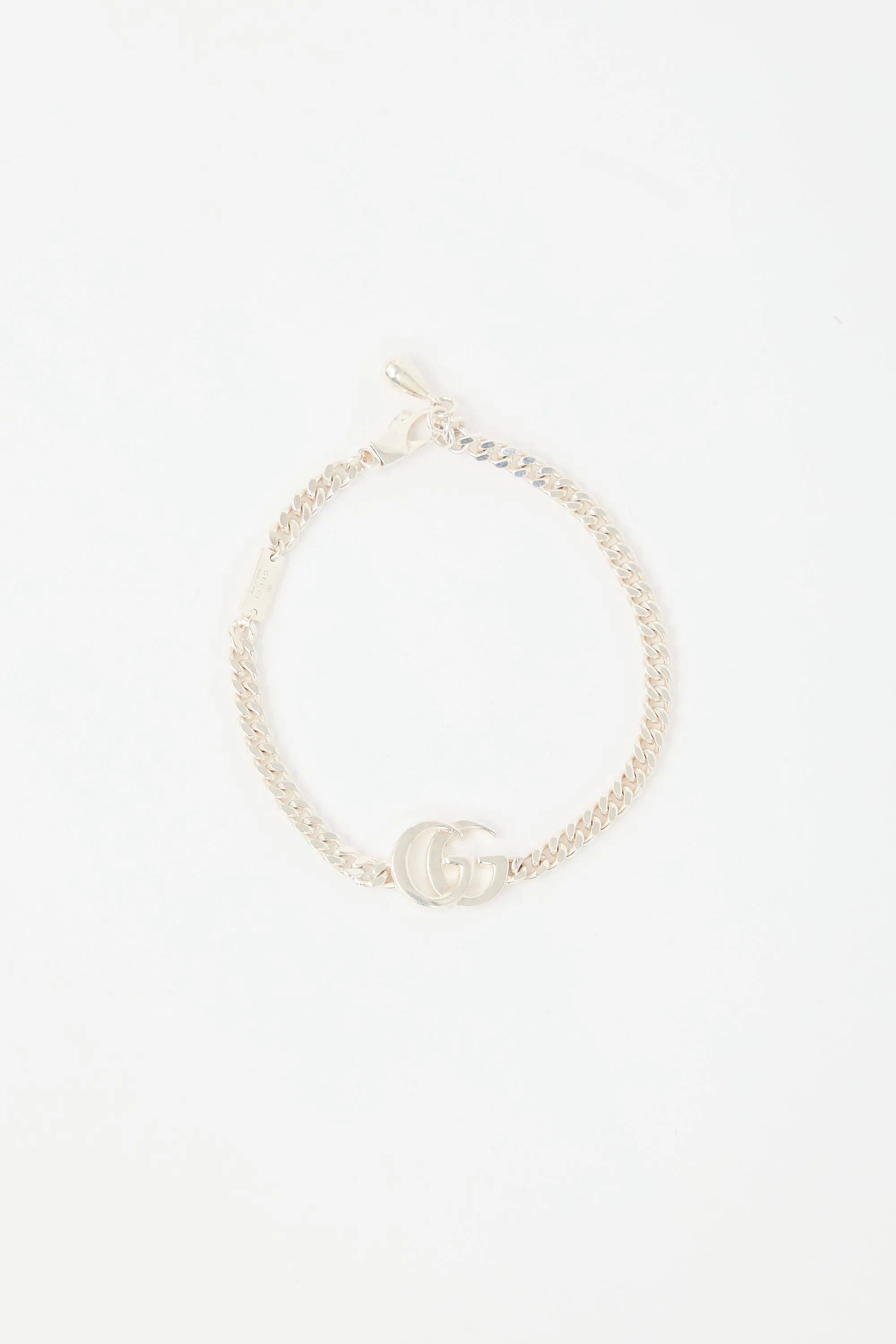 Sterling Silver GG Marmont Bracelet sold by VSP Consignment