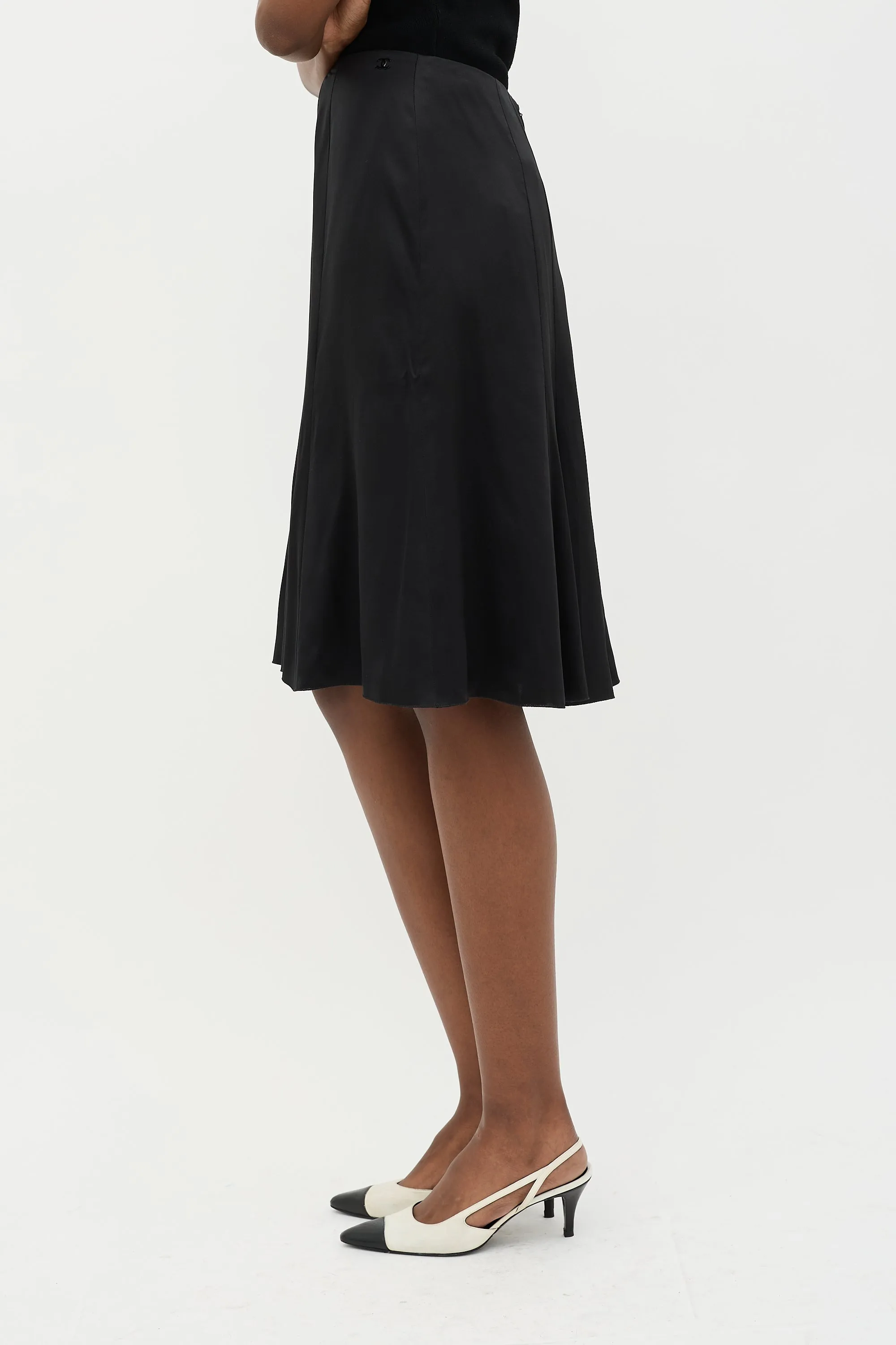 Spring 2006 Silk Slip Skirt sold by VSP Consignment product image thumbnail 3