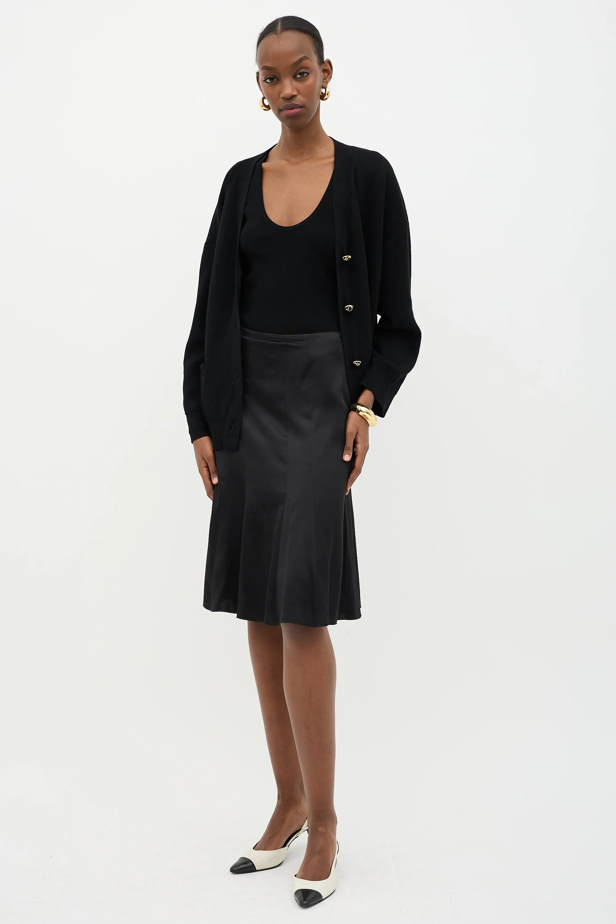 Spring 2006 Silk Slip Skirt sold by VSP Consignment product image thumbnail 2