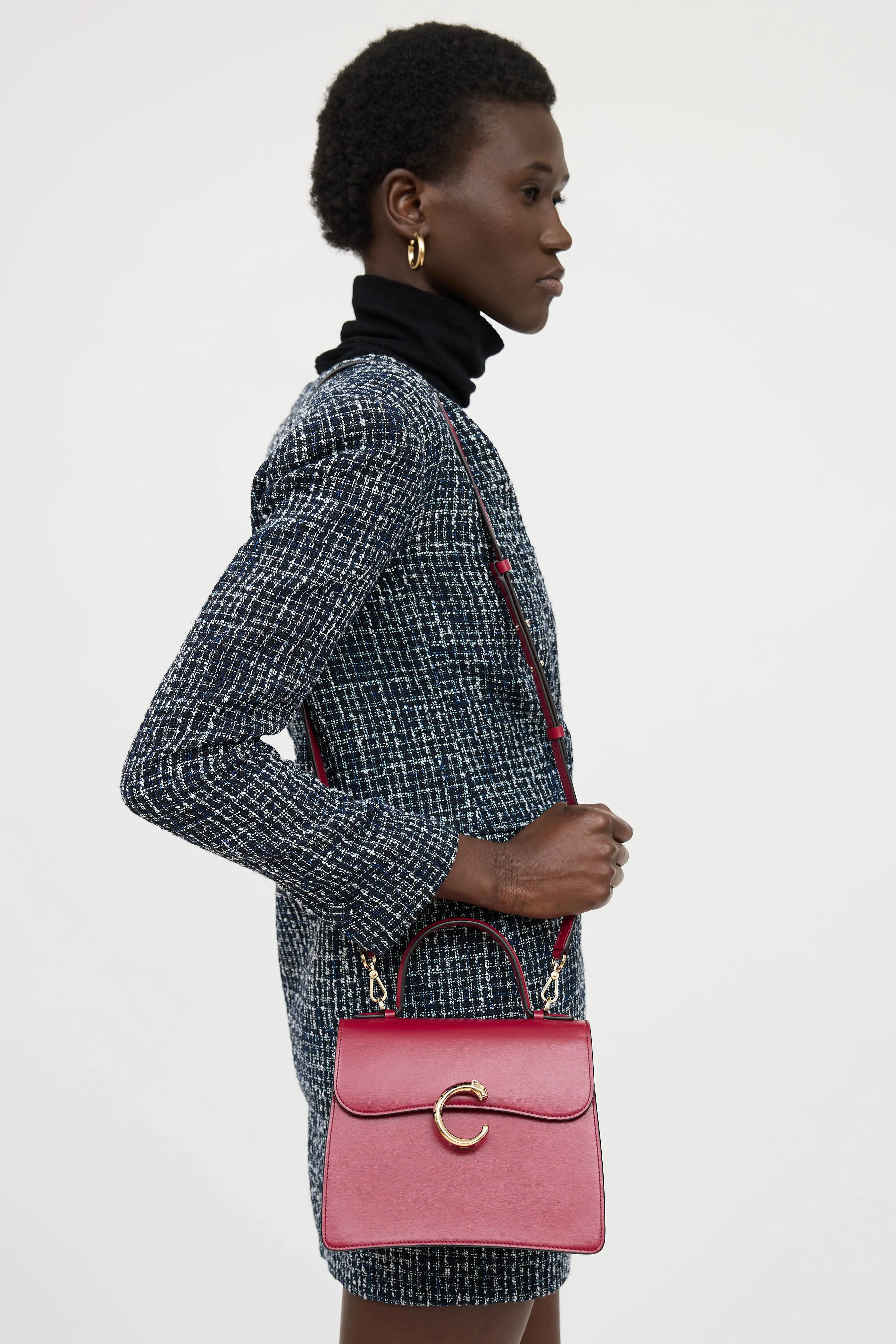 Leather Panthere Flap Bag sold by VSP Consignment product image thumbnail 4