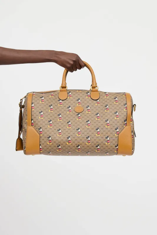 X Disney Mickey Mouse Monogram Duffle Bag sold by VSP Consignment