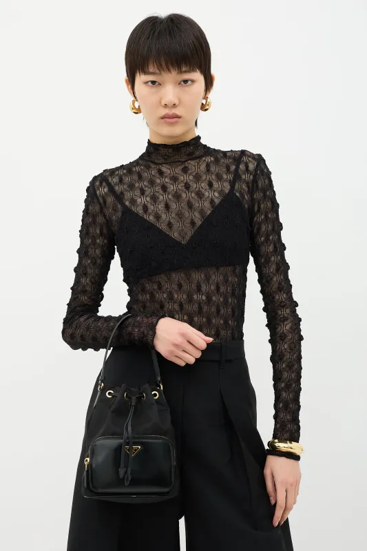 Re-Nylon Duet Bucket Bag sold by VSP Consignment