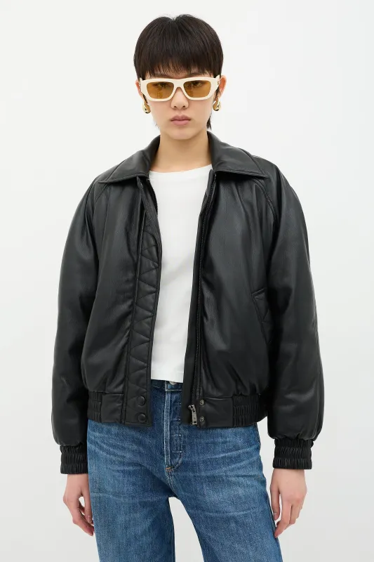 Faux Leather Zora Jacket sold by VSP Consignment