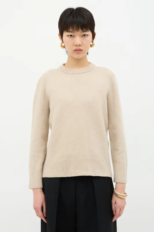 Wool & Cashmere Sibem Sweater made by The Row