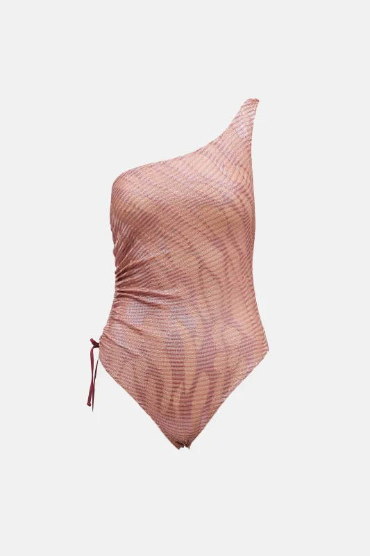 One Shoulder Swimsuit sold by VSP Consignment