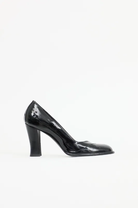 Patent CC Pump made by Chanel