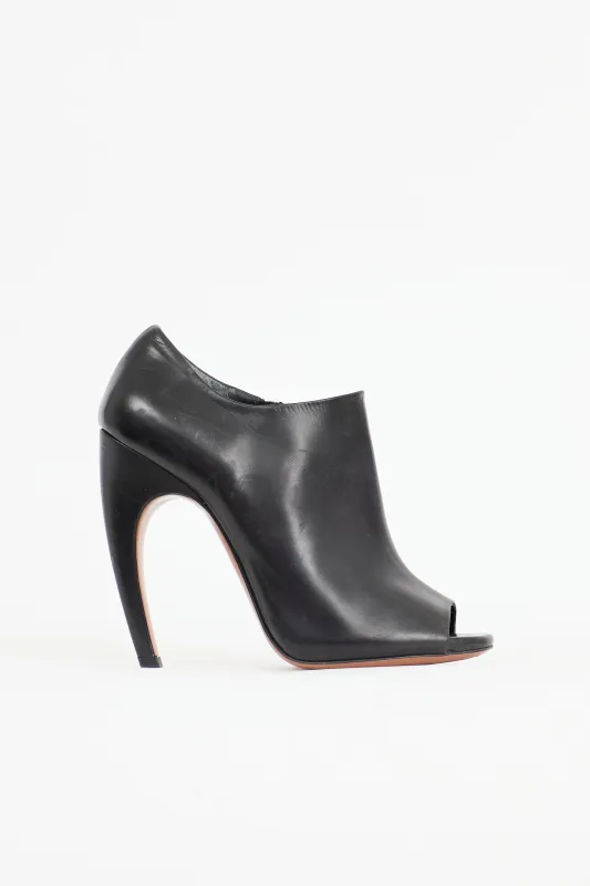 Peep Toe Bootie sold by VSP Consignment