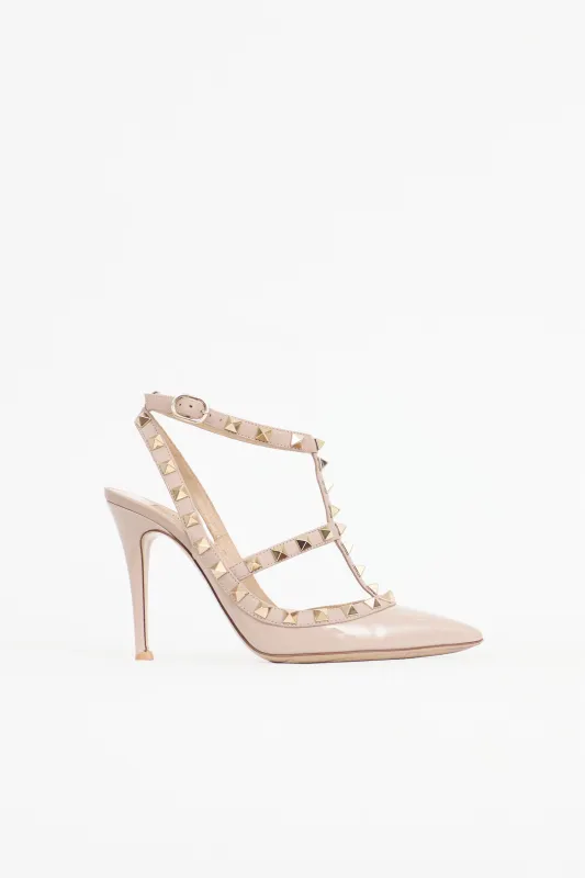 Patent Rockstud Caged Pump sold by VSP Consignment