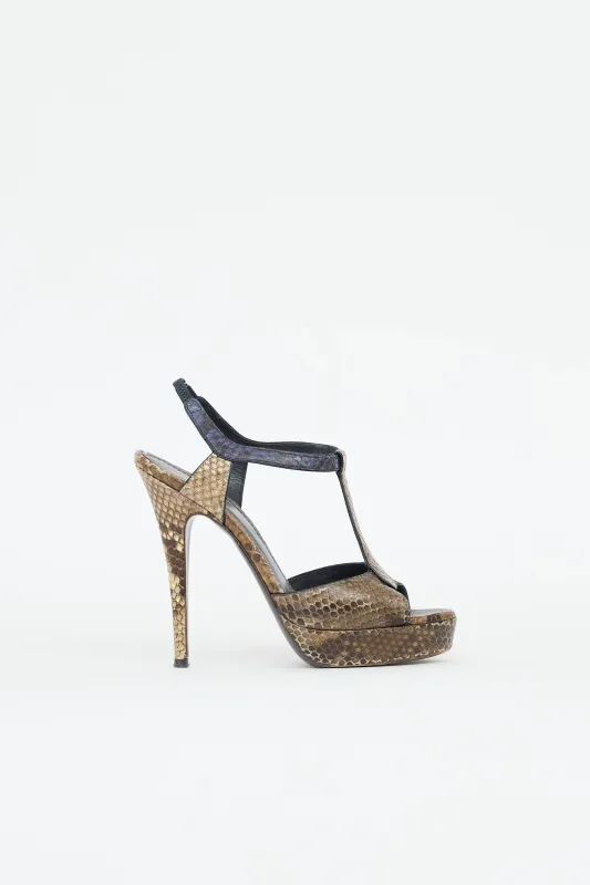 Python Heel sold by VSP Consignment