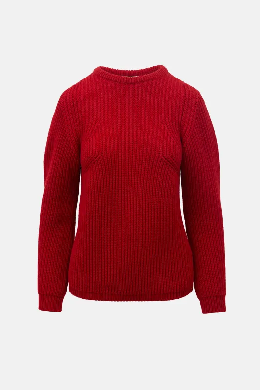 Ribbed Knit Sweater sold by VSP Consignment