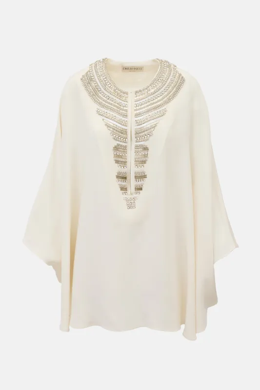 Silk & Crystal Tunic made by Emilio Pucci