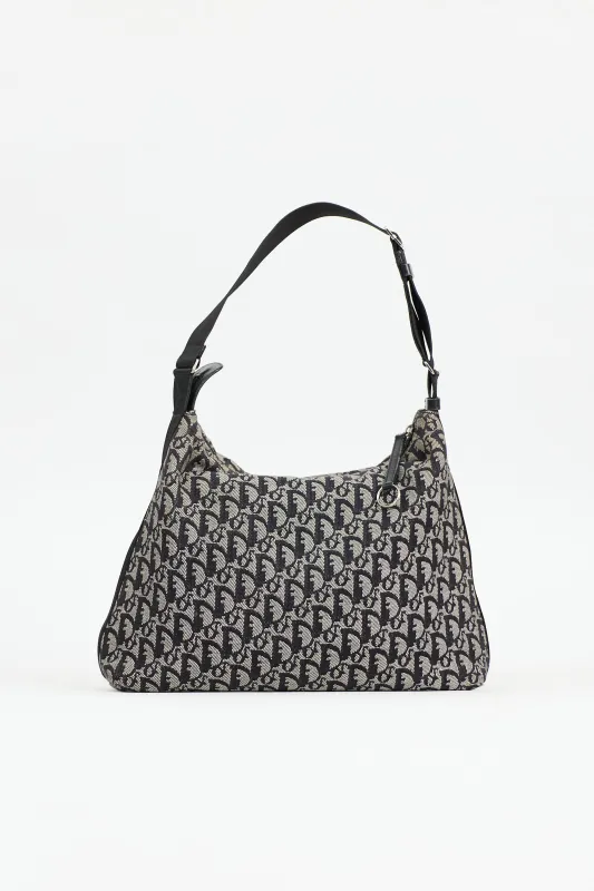 Vintage Monogram Trotter Crossbody Bag made by Dior