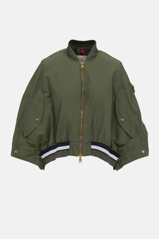 Reblochon Cape Bomber Jacket made by Moncler