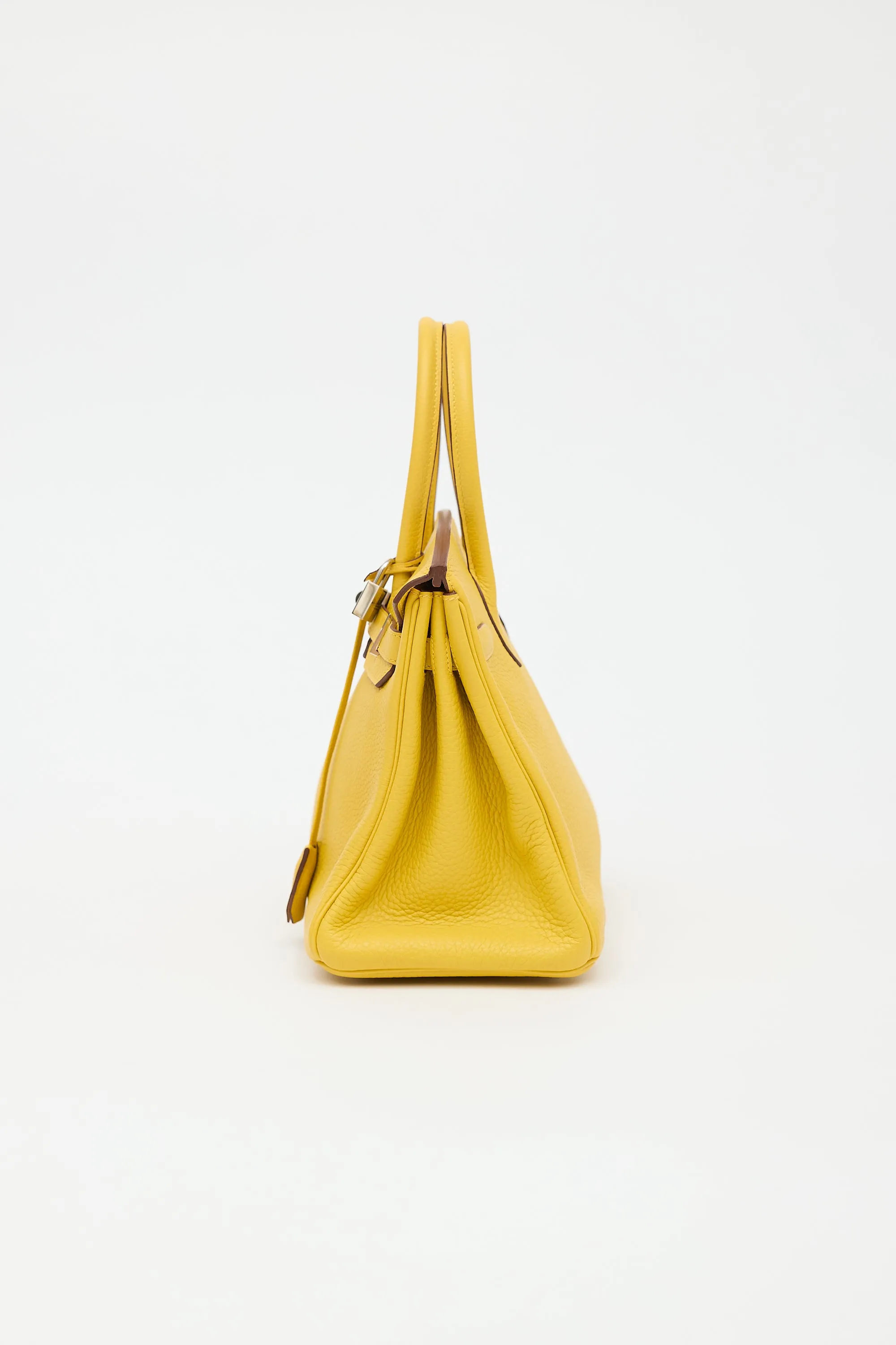 2009 Jaune Ambre Clemence Birkin 30 Bag sold by VSP Consignment product image thumbnail 4