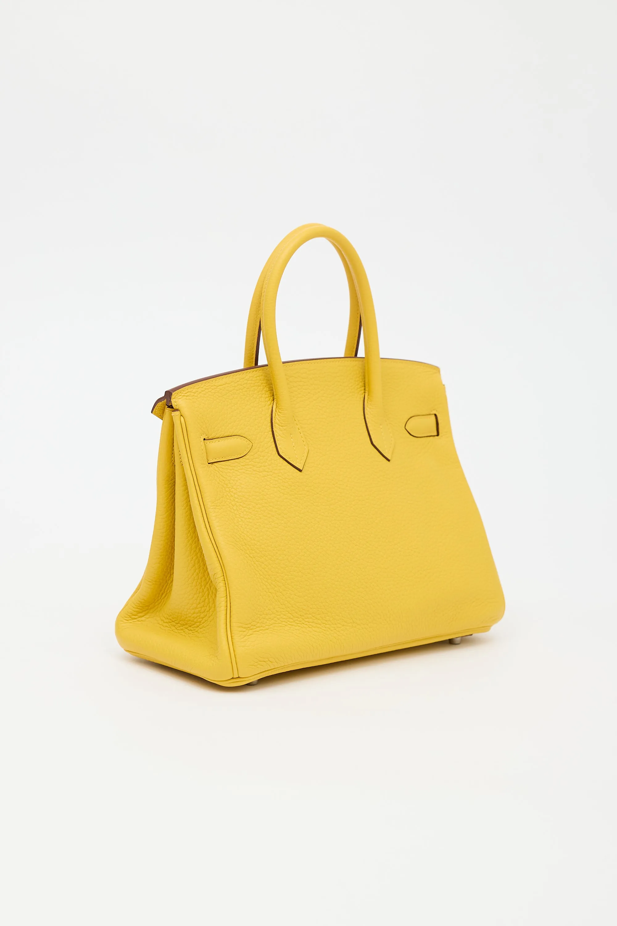 2009 Jaune Ambre Clemence Birkin 30 Bag sold by VSP Consignment product image thumbnail 5