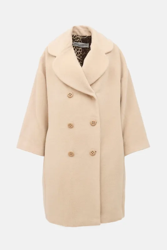 Mohair Double Breasted Coat sold by VSP Consignment