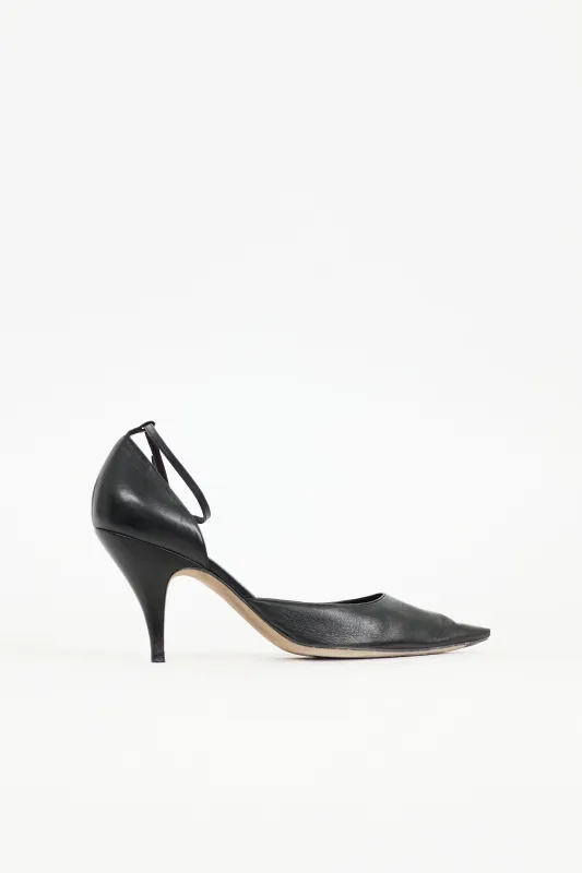 Leather Liisa Heel made by The Row