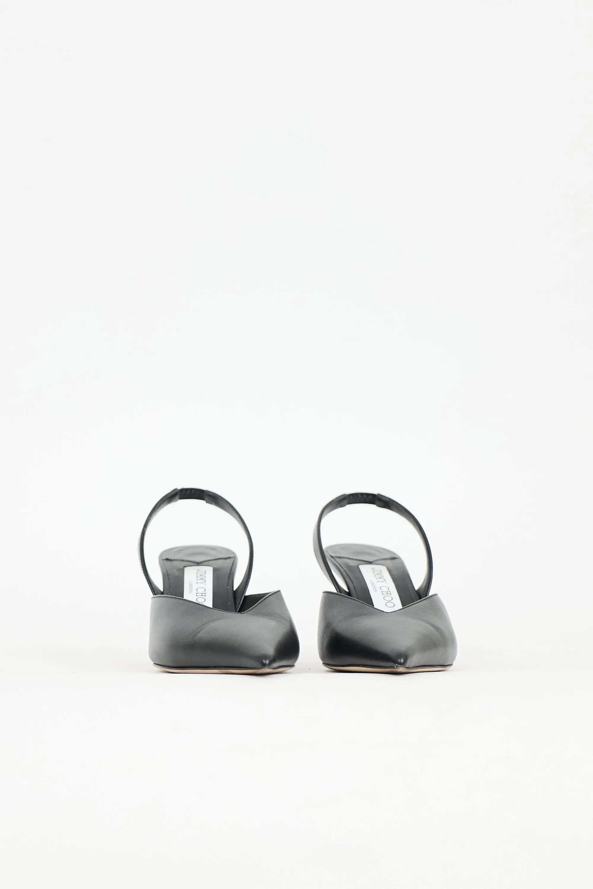 Leather Maryanne Slingback Heel sold by VSP Consignment product image thumbnail 3