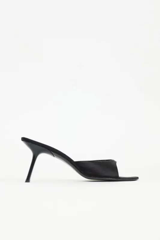 Satin Mule sold by VSP Consignment