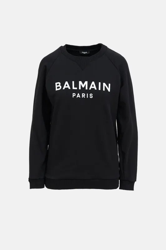 Logo Crewneck Sweater made by Balmain