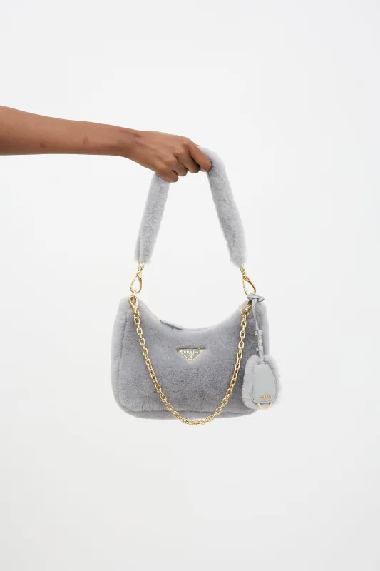 Shearling Re-Edition Bag sold by VSP Consignment