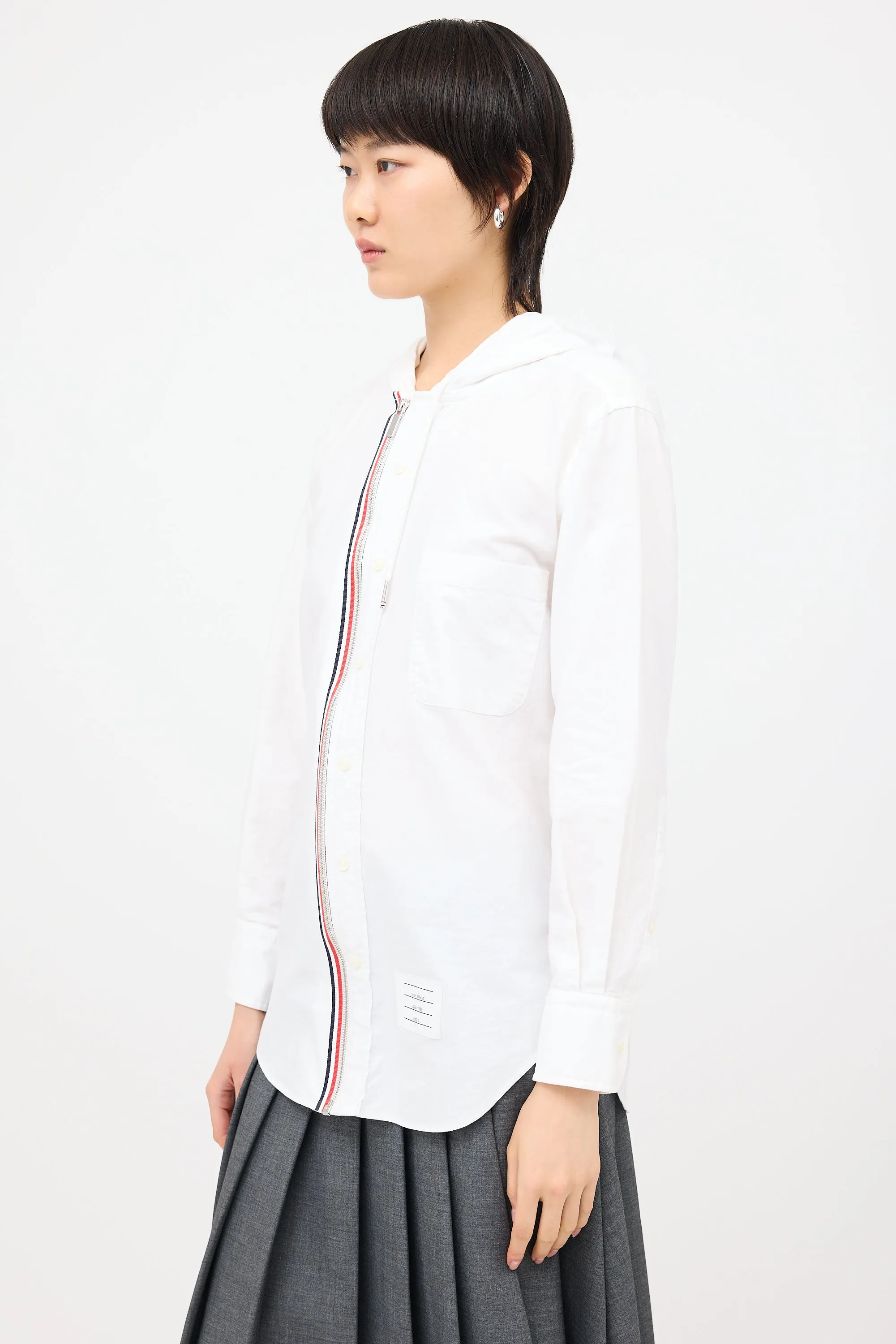 Hooded All Or Nothing Shirt sold by VSP Consignment product image thumbnail 4