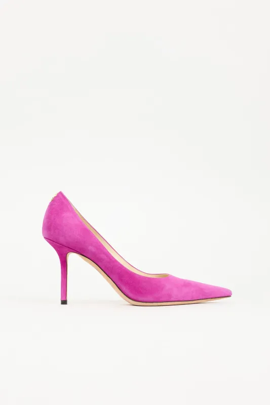 Suede Love Pump sold by VSP Consignment