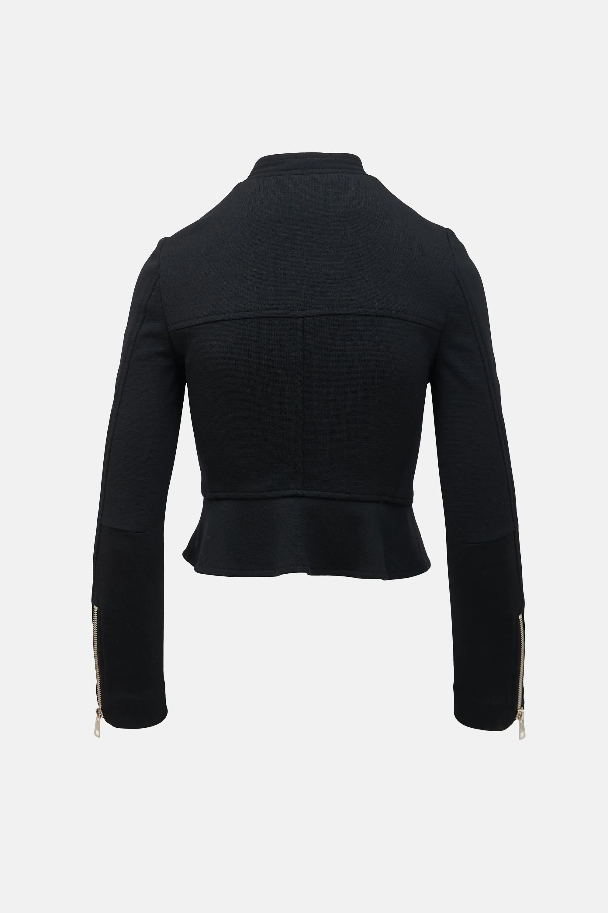 Wool Biker Jacket sold by VSP Consignment product image thumbnail 2