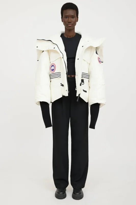 X Angel Chen Snow Mantra Cropped Jacket sold by VSP Consignment