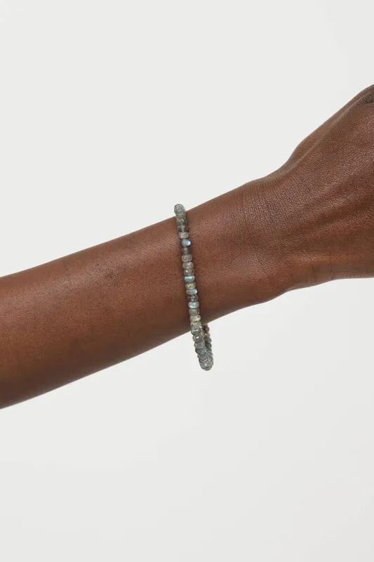Labradorite Beaded Bracelet made by David Yurman