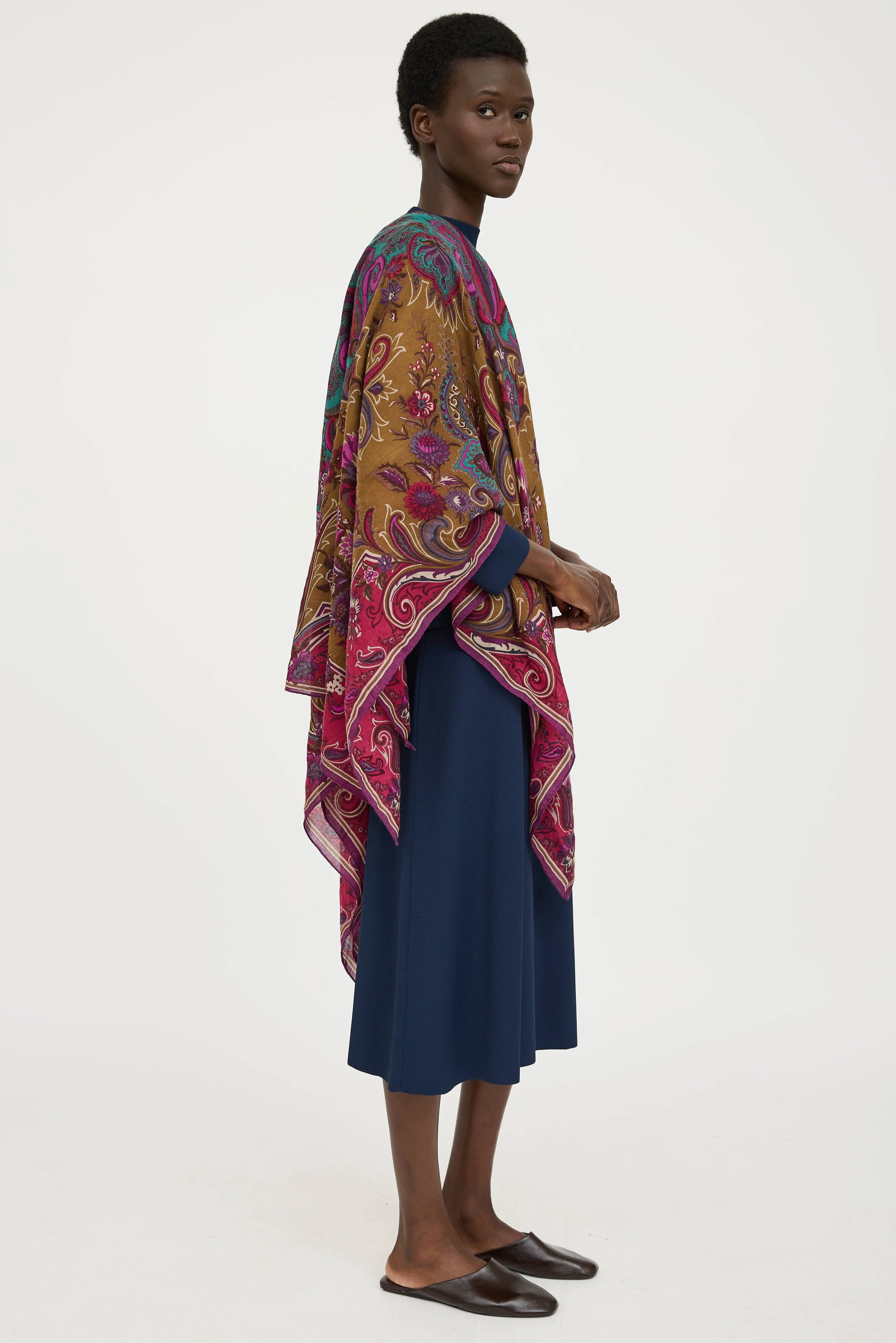 Paisley Logo Scarf sold by VSP Consignment