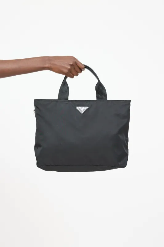 Nylon Tessuto Tote Bag sold by VSP Consignment