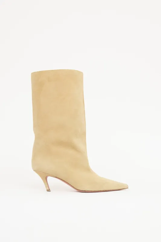 Suede Fiona Boot sold by VSP Consignment