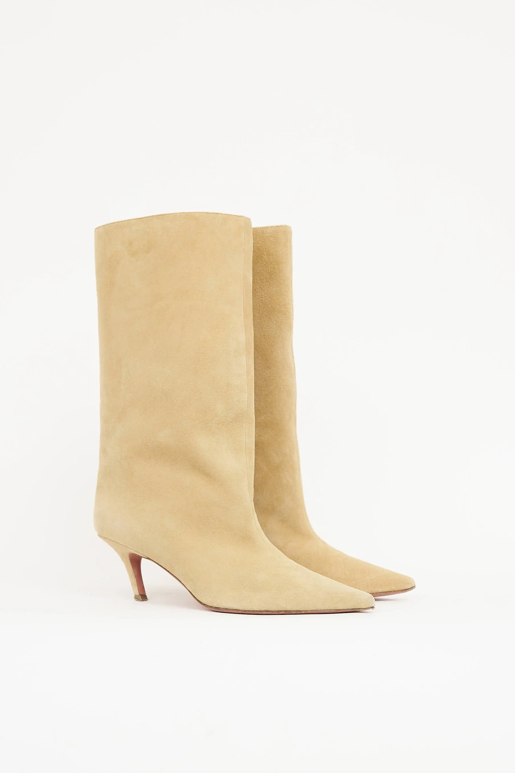 Suede Fiona Boot sold by VSP Consignment product image thumbnail 2