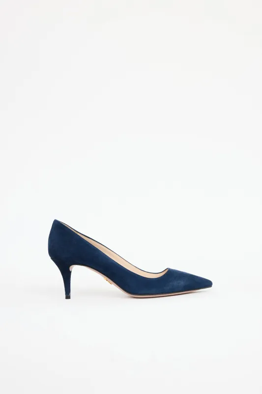 Suede Pump sold by VSP Consignment