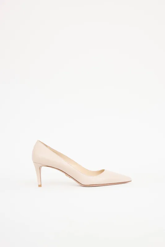 Croc Embossed Pump sold by VSP Consignment