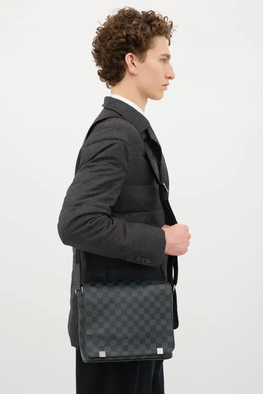2018 Damier Graphite District PM Bag sold by VSP Consignment