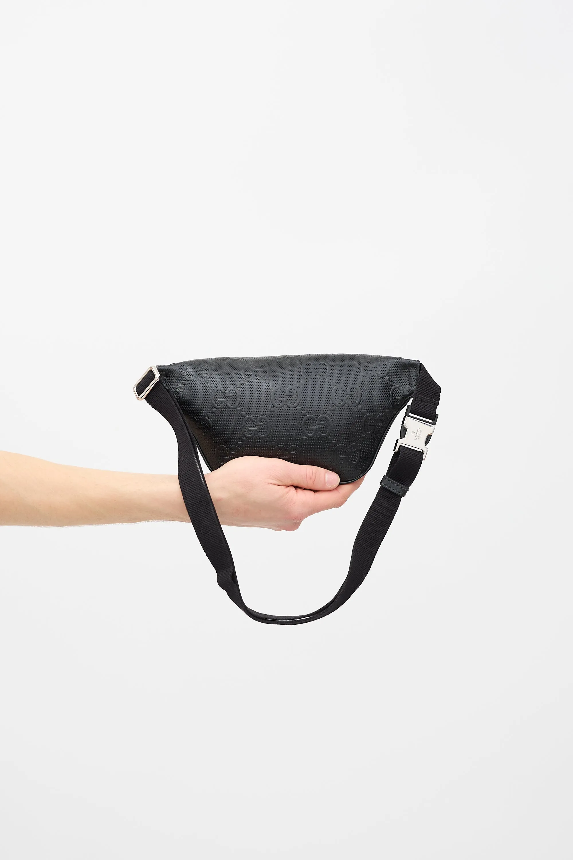 GG Perforated Leather Belt Bag sold by VSP Consignment product image thumbnail 4