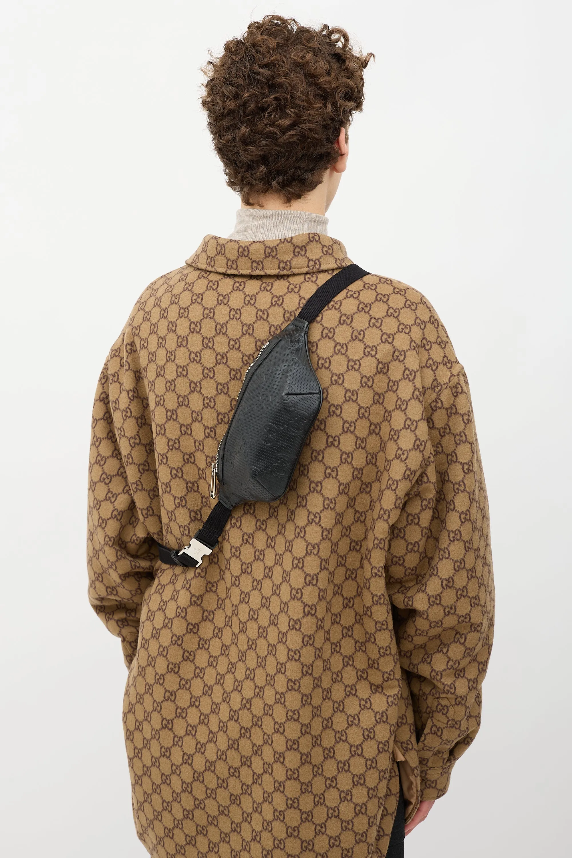 GG Perforated Leather Belt Bag sold by VSP Consignment product image thumbnail 3