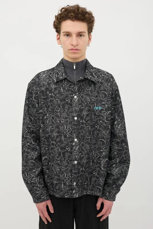 Floral Jacquard Shirt sold by VSP Consignment