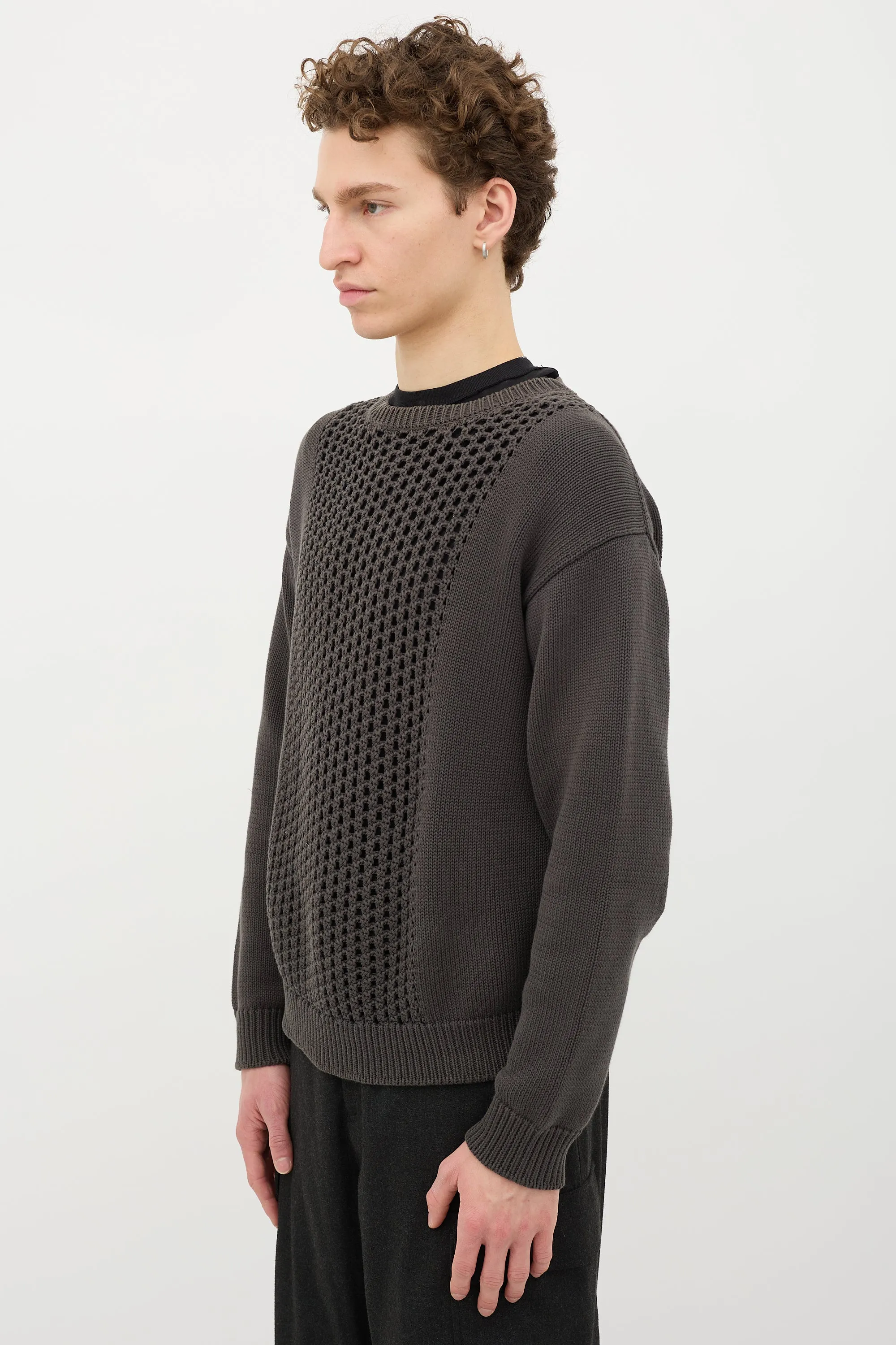 Crochet Panel Sweater sold by VSP Consignment product image thumbnail 3