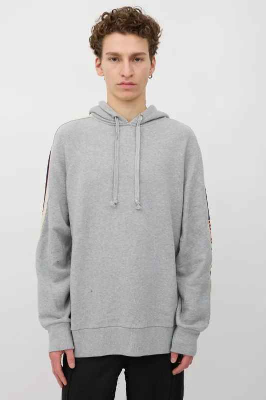 Web Stripe Hoodie sold by VSP Consignment