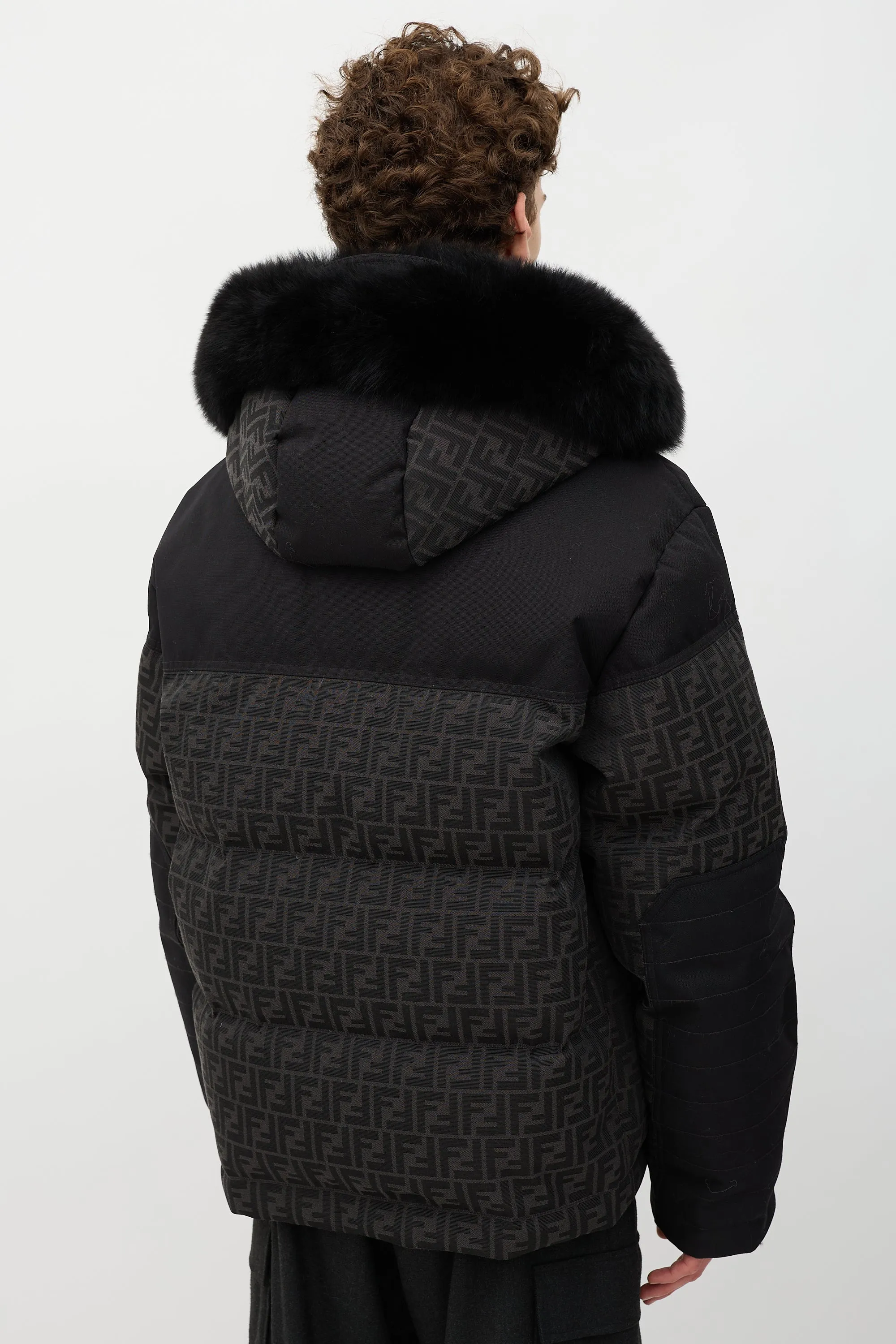 Down Monogram Puffer Jacket sold by VSP Consignment product image thumbnail 4